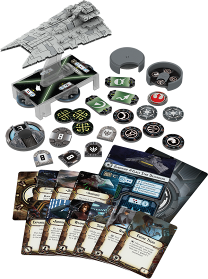 Gladiator-class Star Destroyer Expansion Pack Contents
