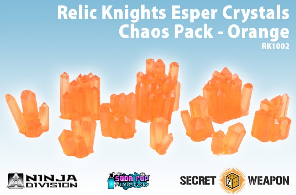 Relic Knights Orange Esper Crystals Chaos
