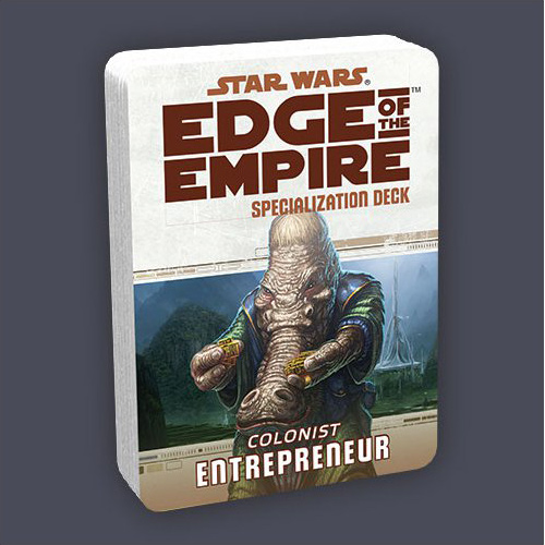 Entrepreneur Specialization Deck for Colonists