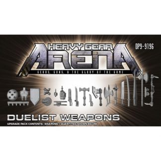 Heavy Gear Arena Duelist Weapons Upgrade Pack