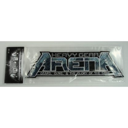 Heavy Gear Arena Logo Patch in Packaging