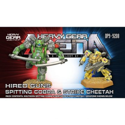 Hired Guns Spitting Cobra & Strike Cheetah Pack