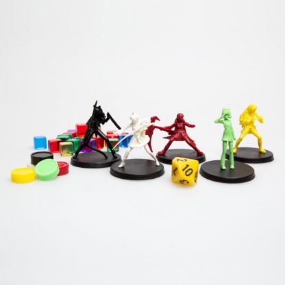RWBY: Combat Ready playing pieces