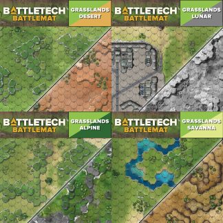BattleTech Battle Mat Grasslands Collection