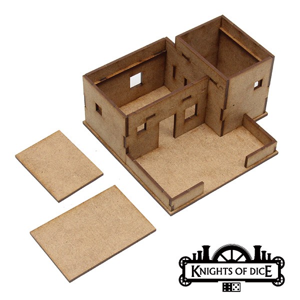 15mm Desert Residence 2 contents | Knights of Dice Tabula Rasa