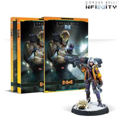 Infinity N4 Rulebook with Exclusive Miniature