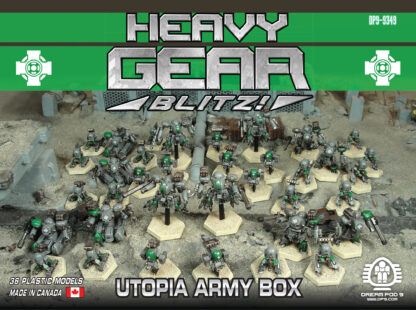 Utopia Army Box front | Heavy Gear Blitz!