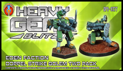 Eden Doppel Strike Golem Two Pack packaging | Heavy Gear Blitz!