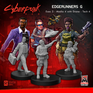 Cyberpunk Red Edgerunners G (Exec 3 - Media 4 - Tech 4)