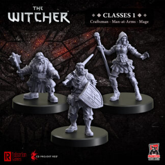The Witcher Classes 1 Miniatures