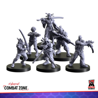 Combat Zone: Tyger Claws Gang models