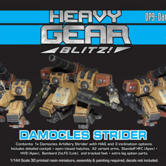 Damocles Artillery Strider box (DP9-Damocles)