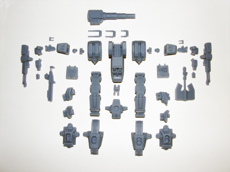 Damocles Artillery Strider contents