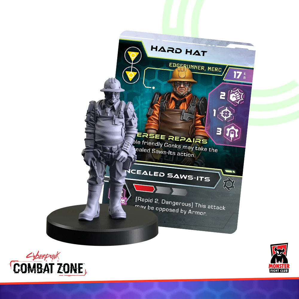 Civilian: Hard Hat, Edgerunner for Cyberpunk Red Combat Zone