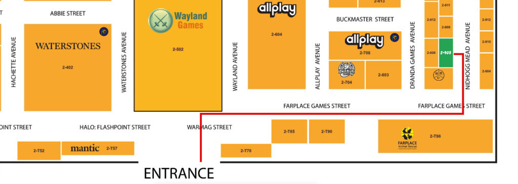 UK Games Expo 2026 Route to Shiny Games at Stand 2-905.